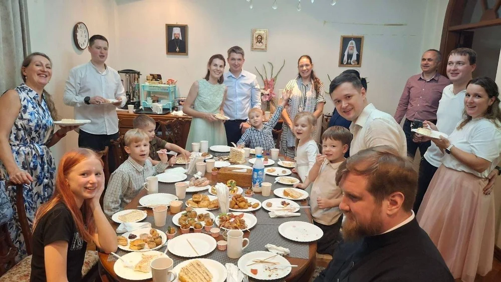 Первое венчание в нашем Храме!