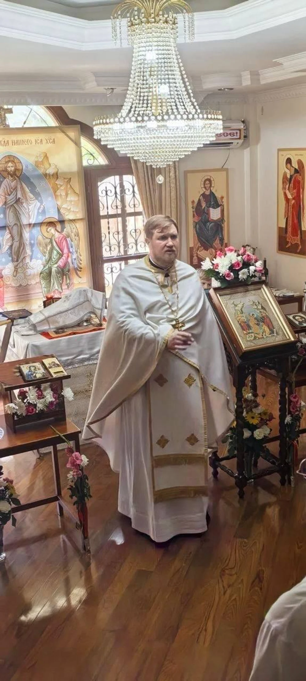 Первое венчание в нашем Храме!
